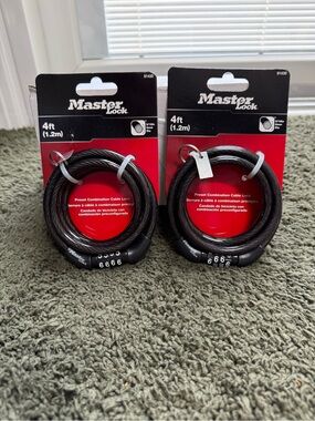 2-Pack of 4 ft. Master Locks